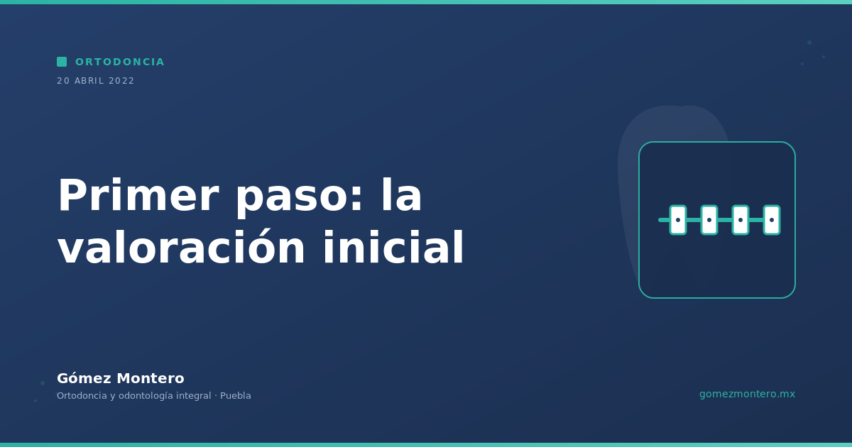 Primer paso: la valoración inicial