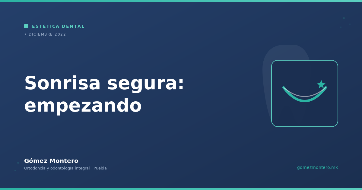 Sonrisa segura: empezando